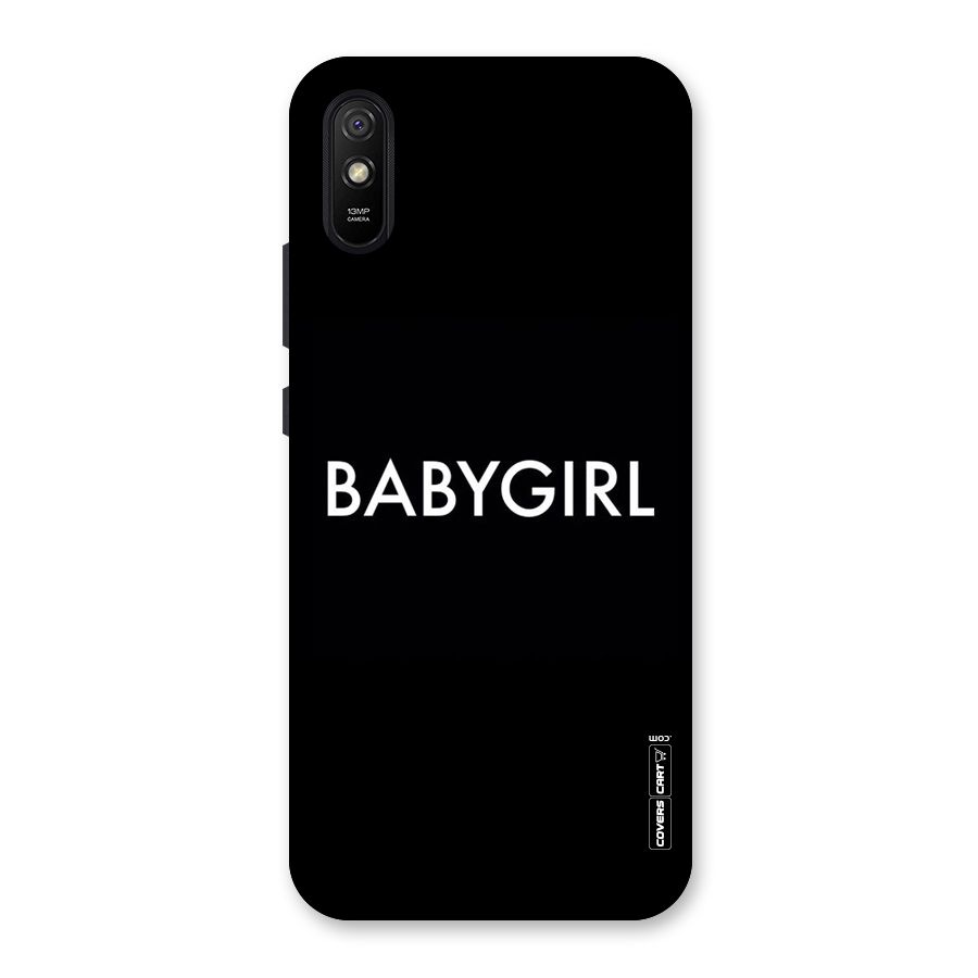 Baby Girl Back Case for Redmi 9A