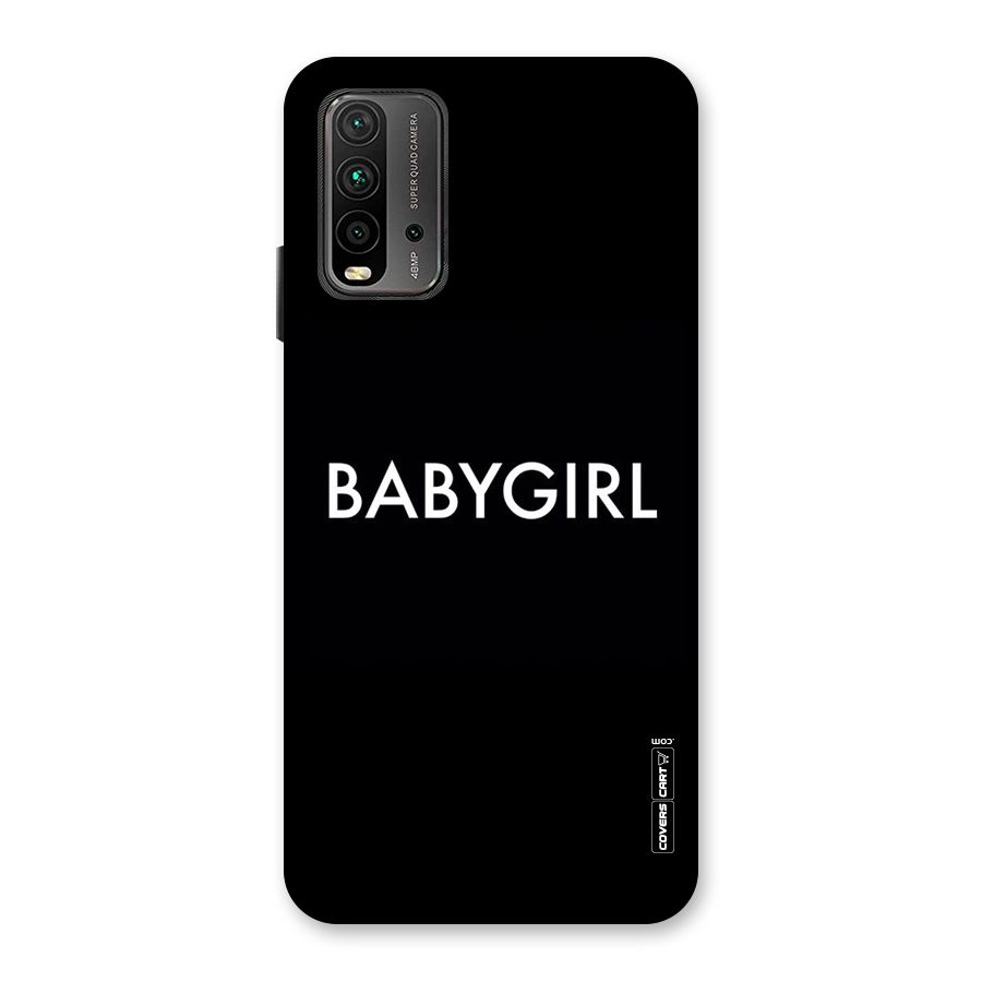 Baby Girl Back Case for Redmi 9 Power