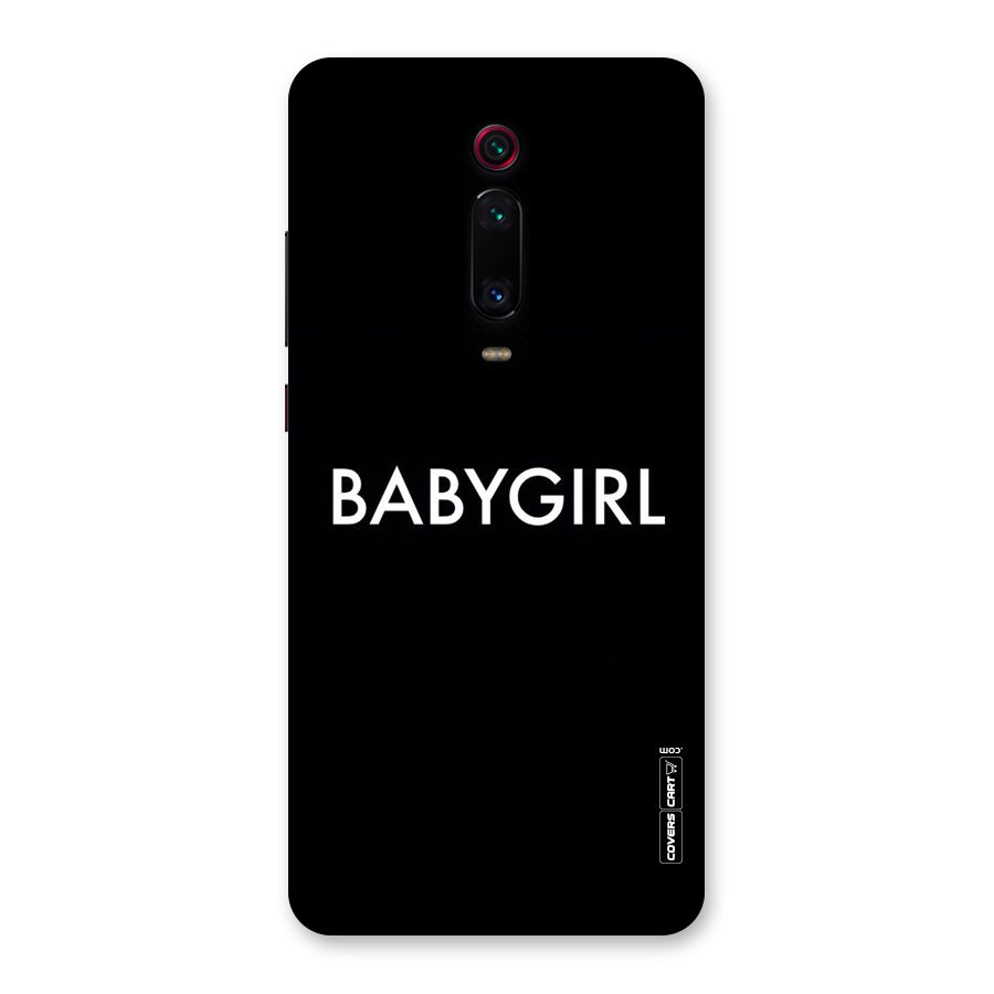 Baby Girl Back Case for Redmi K20
