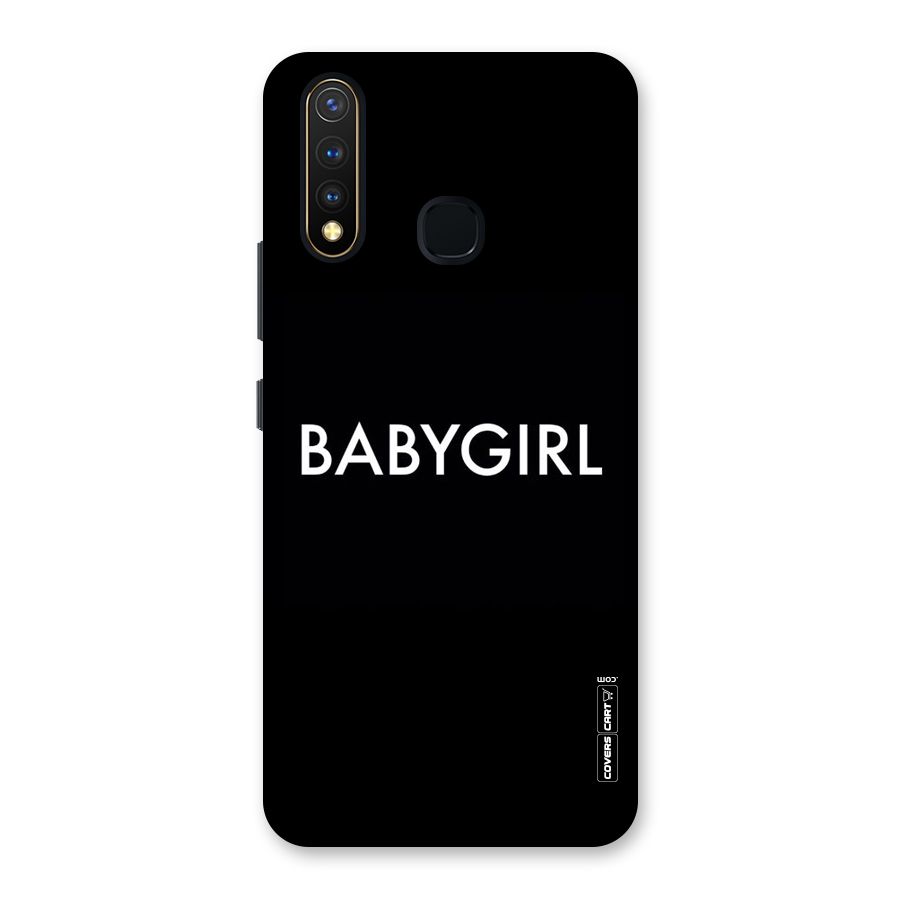 Baby Girl Back Case for Vivo U20