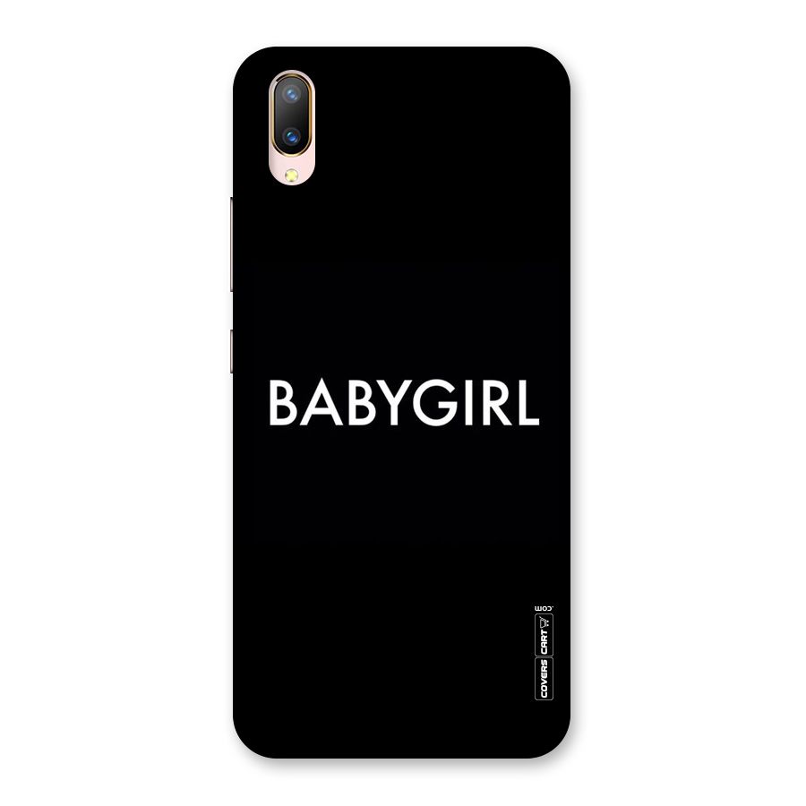 Baby Girl Back Case for Vivo V11 Pro