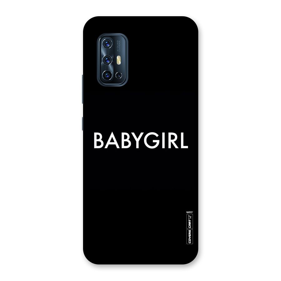 Baby Girl Back Case for Vivo V17
