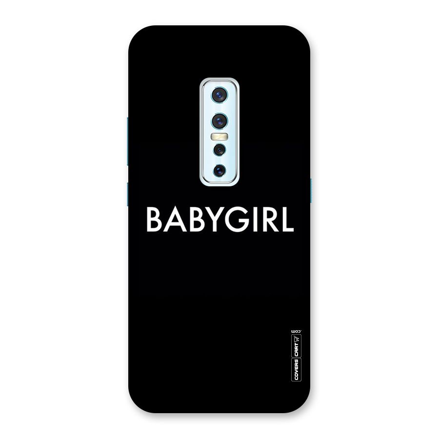 Baby Girl Back Case for Vivo V17 Pro