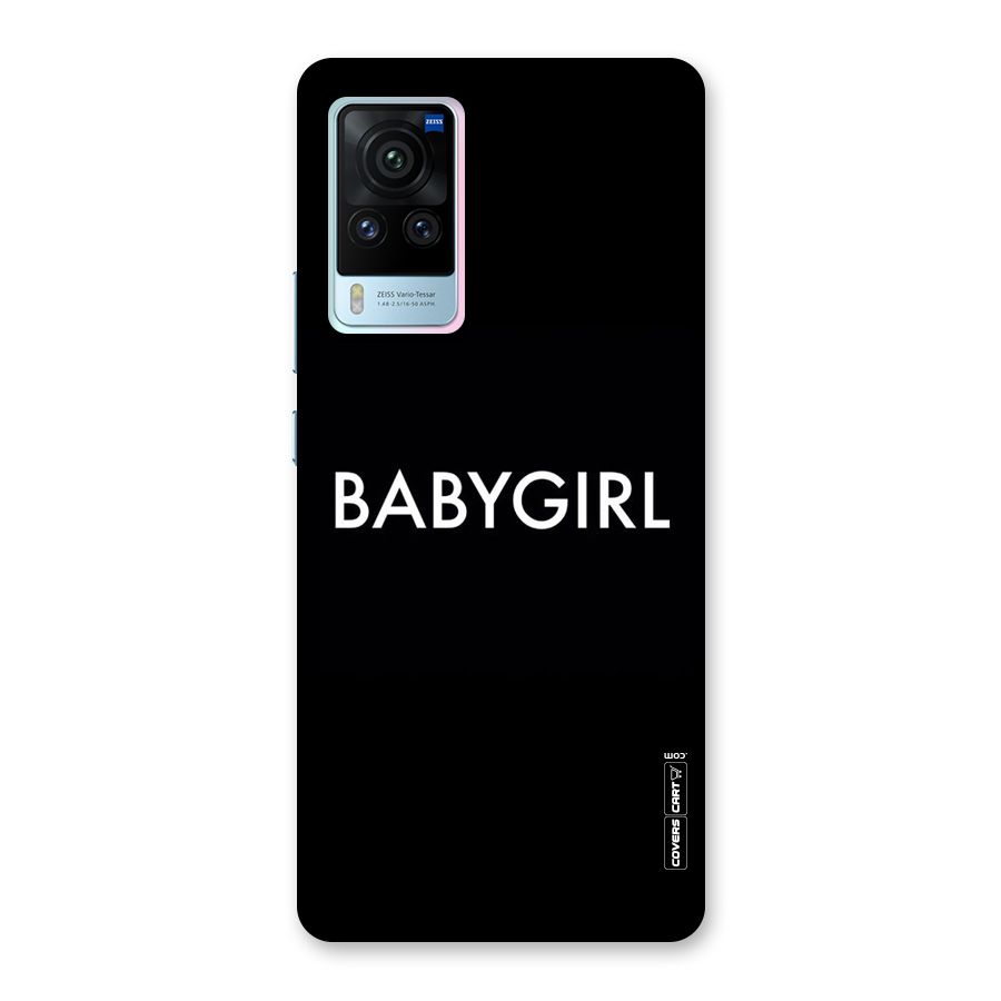 Baby Girl Back Case for Vivo X60 Pro