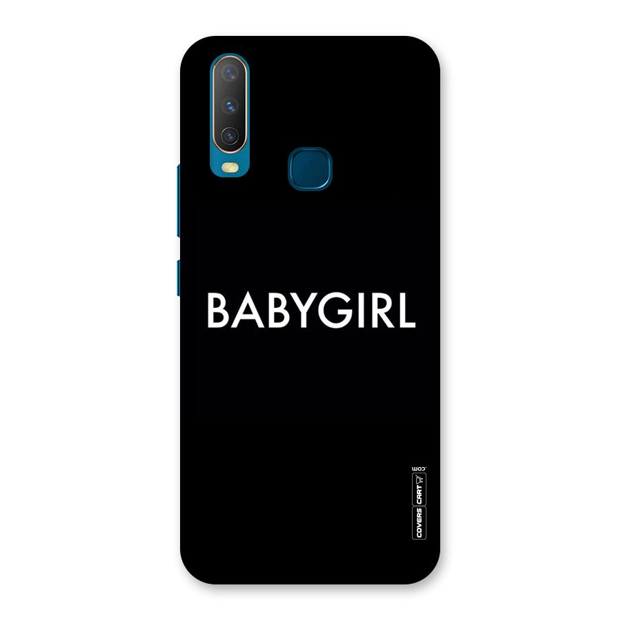Baby Girl Back Case for Vivo Y12