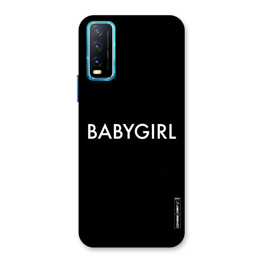 Baby Girl Back Case for Vivo Y20A