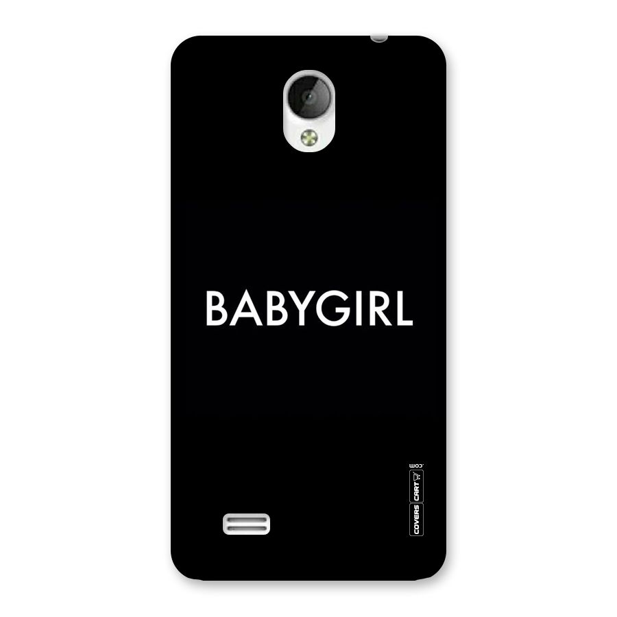 Baby Girl Back Case for Vivo Y21
