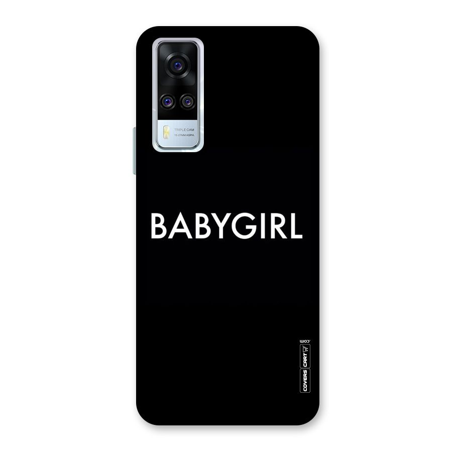 Baby Girl Back Case for Vivo Y31
