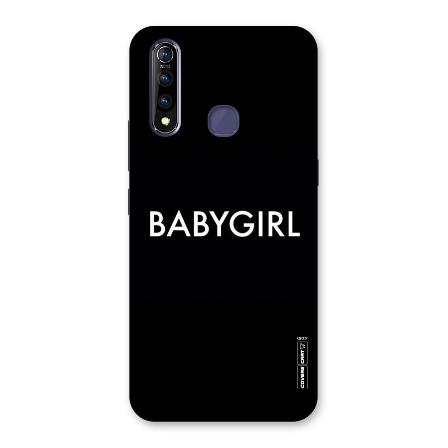 Baby Girl Back Case for Vivo Z1 Pro