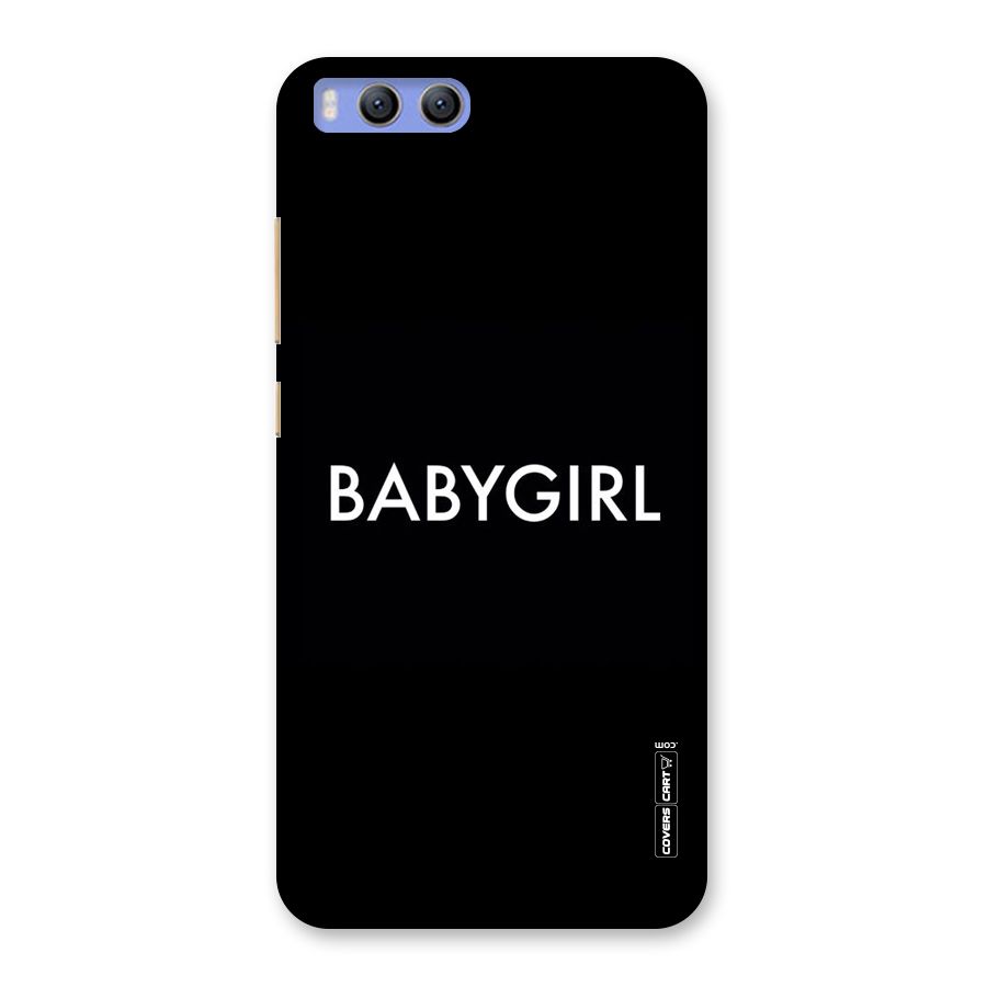 Baby Girl Back Case for Xiaomi Mi 6