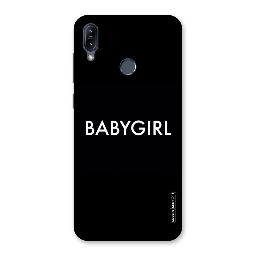 Baby Girl Back Case for Zenfone Max M2