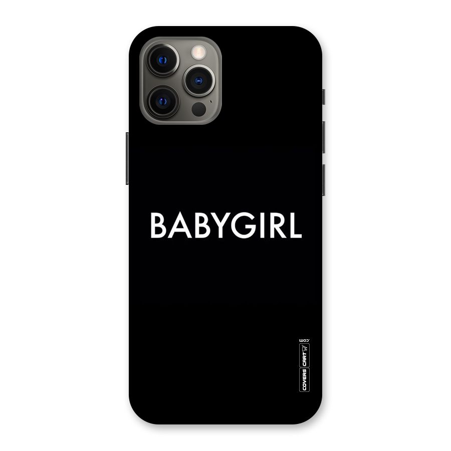 Baby Girl Back Case for iPhone 12 Pro Max