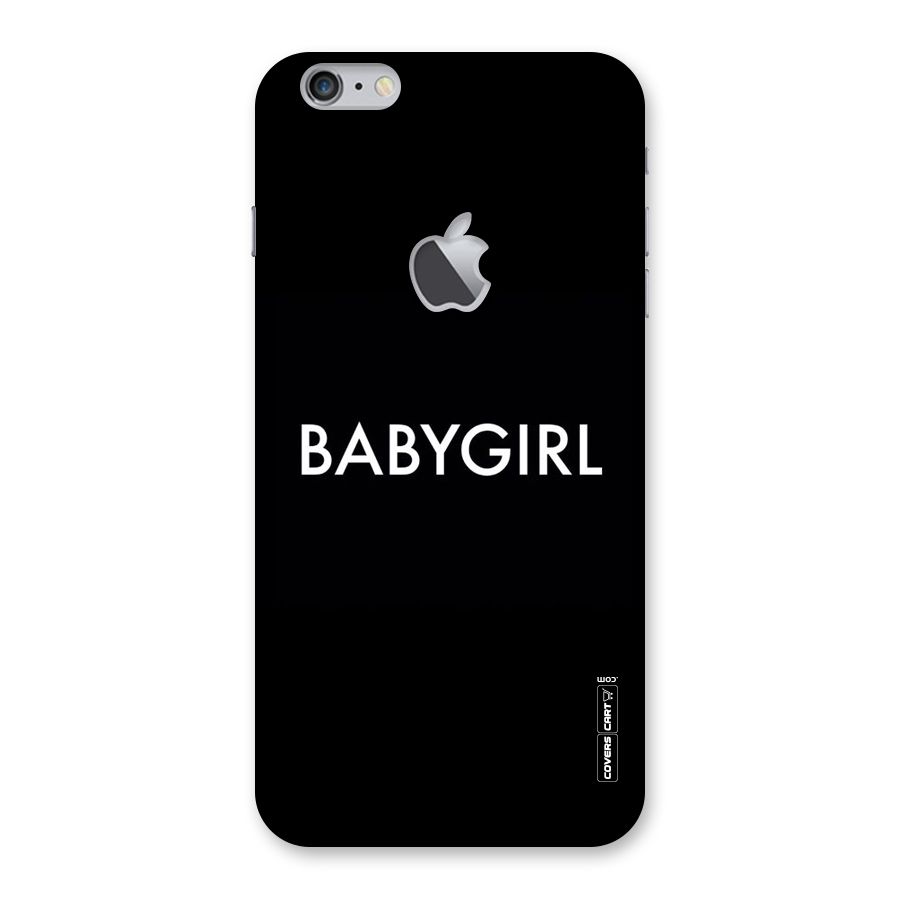 Baby Girl Back Case for iPhone 6 Plus 6S Plus Logo Cut