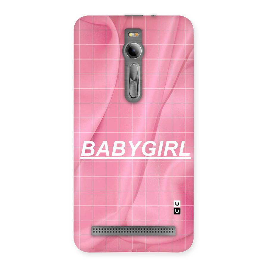 Baby Girl Check Back Case for Asus Zenfone 2