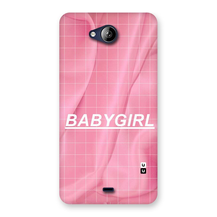 Baby Girl Check Back Case for Canvas Play Q355