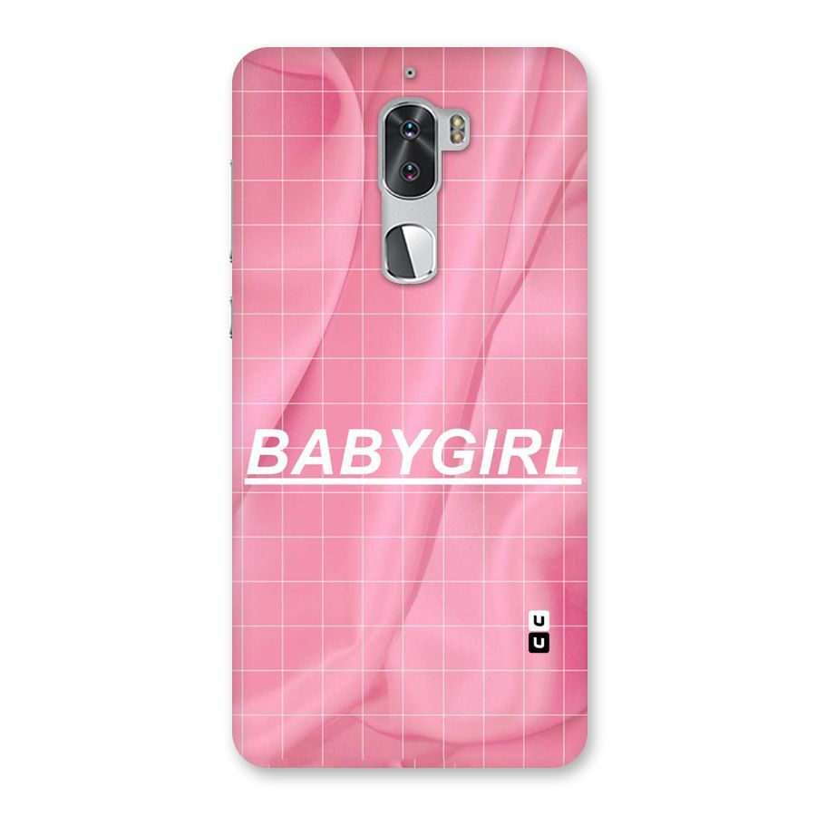 Baby Girl Check Back Case for Coolpad Cool 1