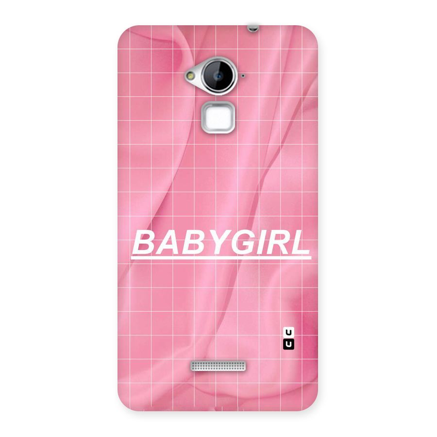 Baby Girl Check Back Case for Coolpad Note 3