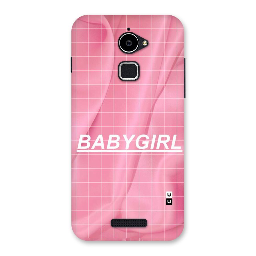 Baby Girl Check Back Case for Coolpad Note 3 Lite