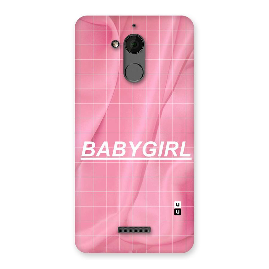 Baby Girl Check Back Case for Coolpad Note 5