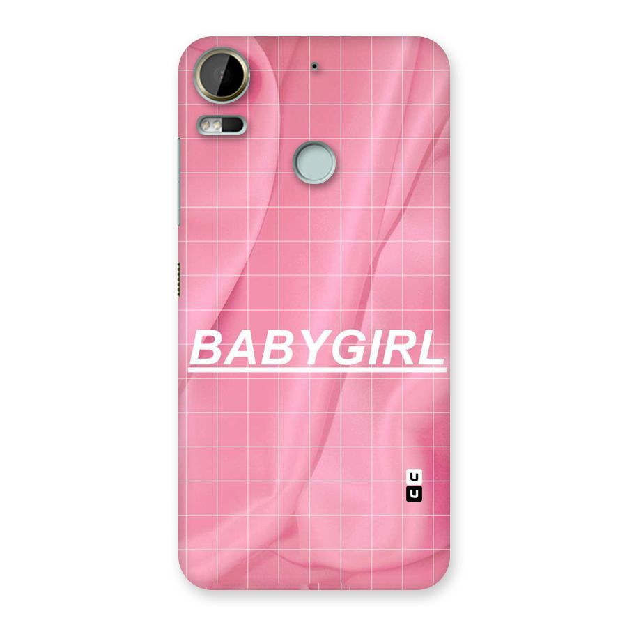 Baby Girl Check Back Case for Desire 10 Pro
