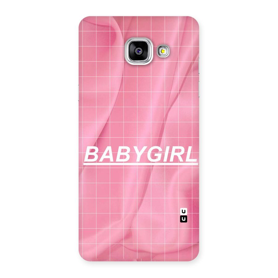 Baby Girl Check Back Case for Galaxy A5 2016