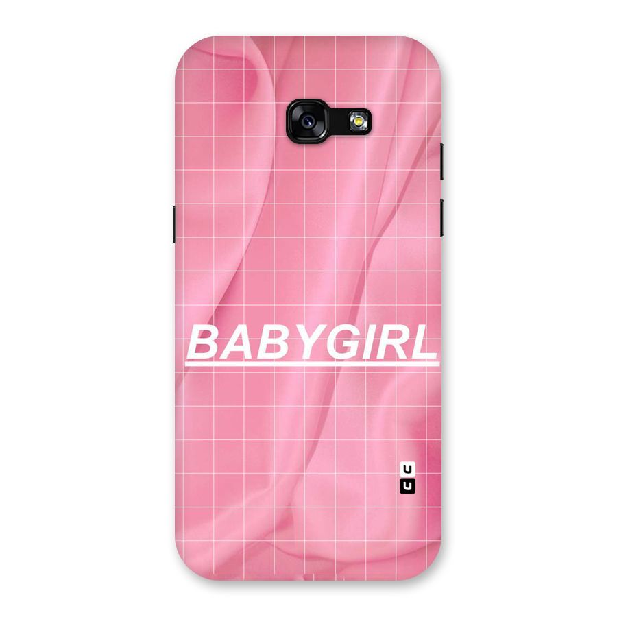 Baby Girl Check Back Case for Galaxy A5 2017
