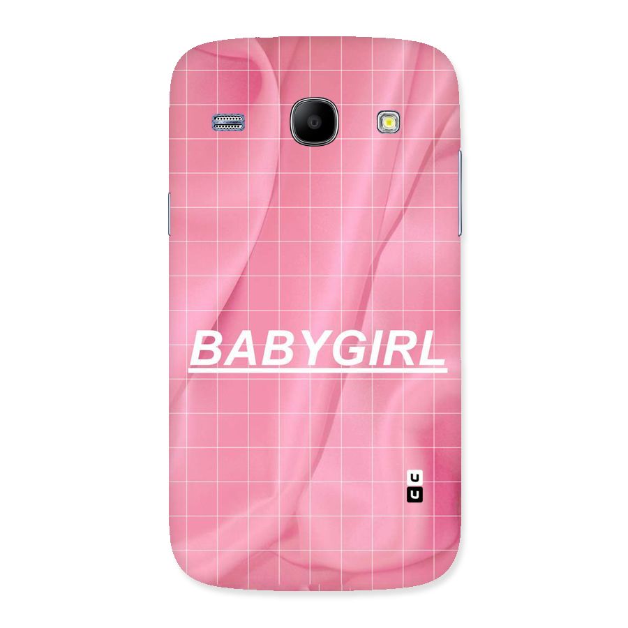Baby Girl Check Back Case for Galaxy Core
