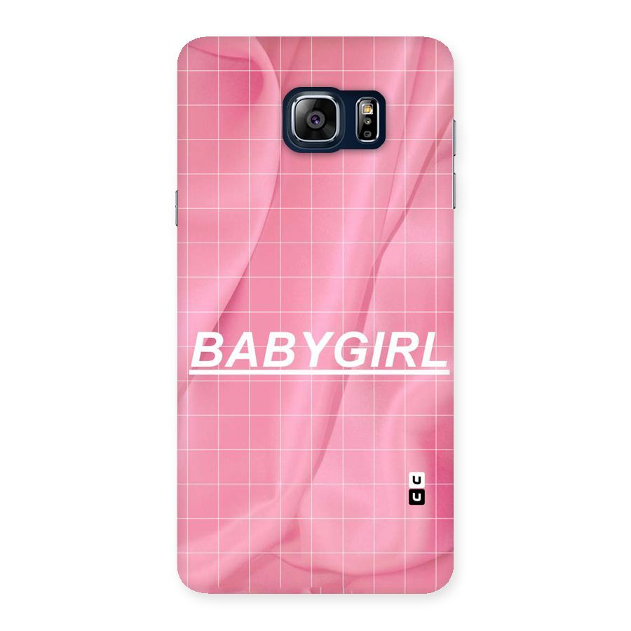 Baby Girl Check Back Case for Galaxy Note 5