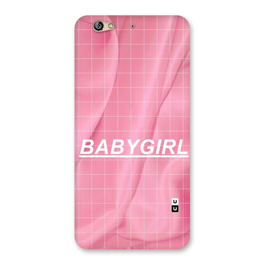 Baby Girl Check Back Case for Gionee S6