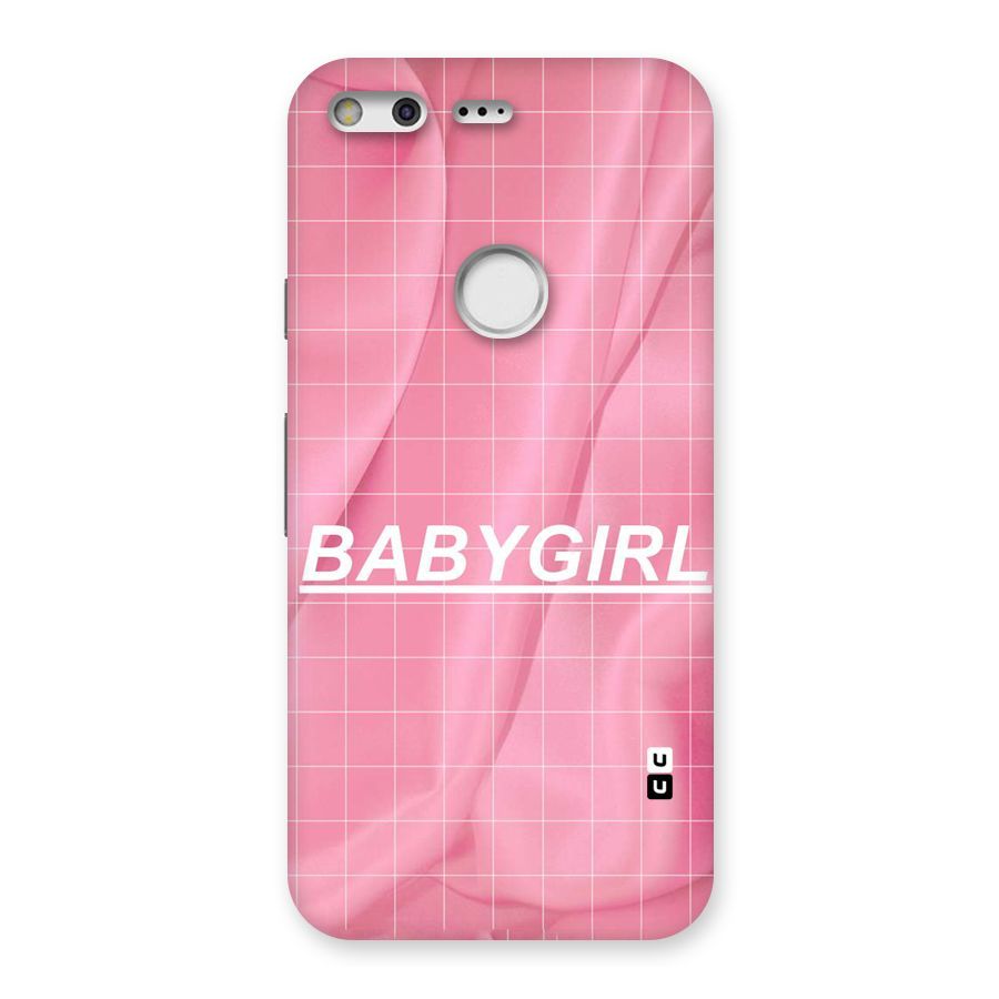 Baby Girl Check Back Case for Google Pixel