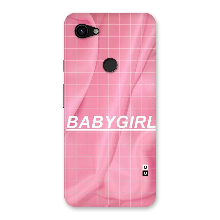 Baby Girl Check Back Case for Google Pixel 3a XL