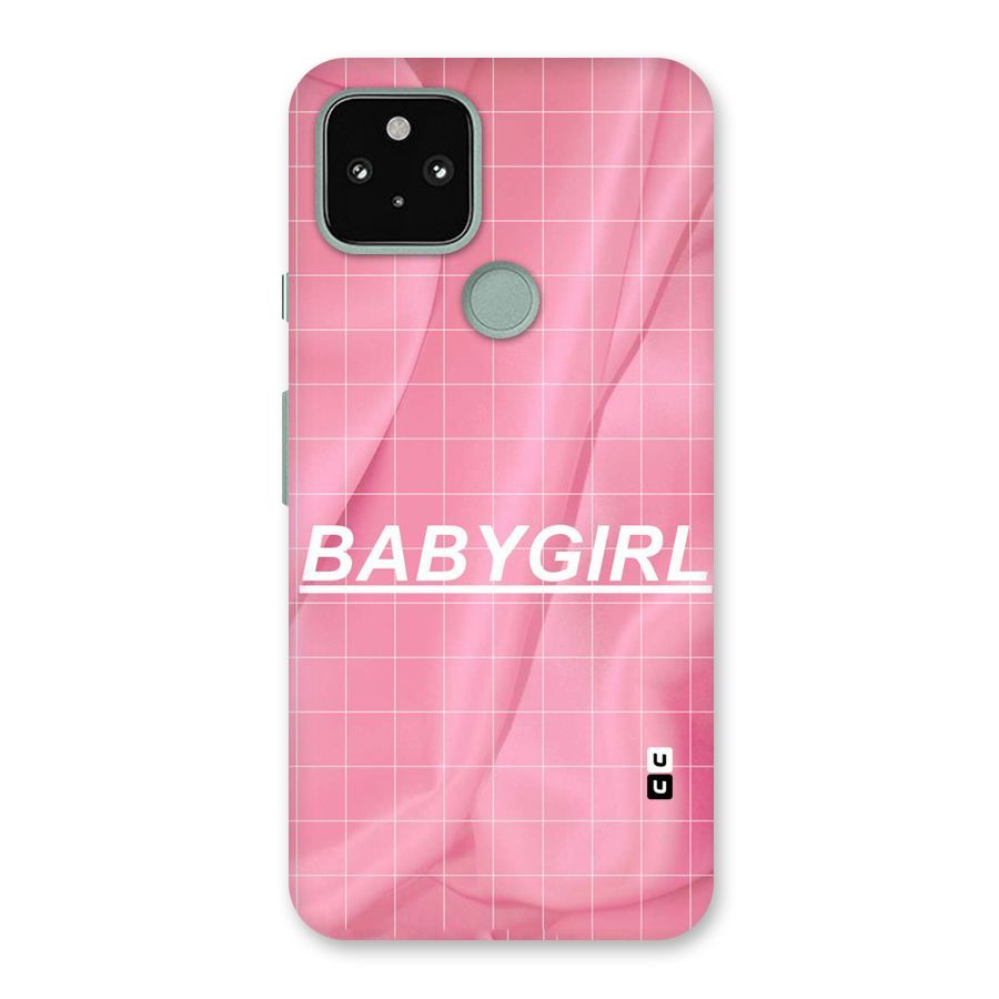Baby Girl Check Back Case for Google Pixel 5