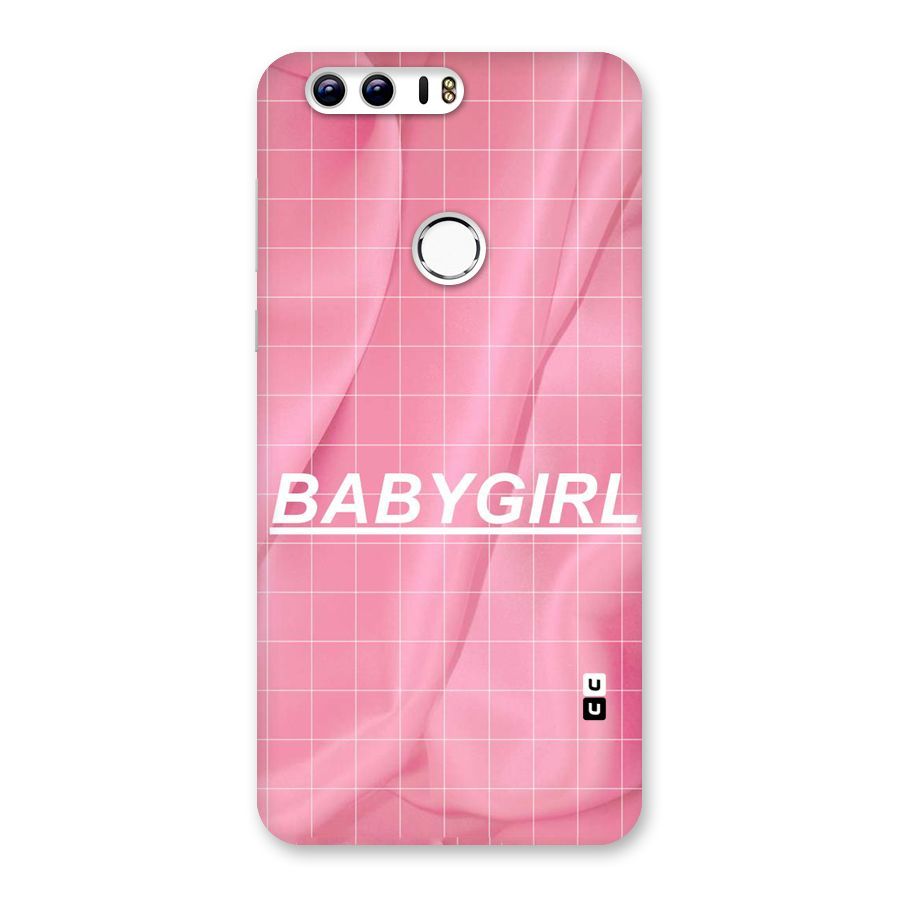 Baby Girl Check Back Case for Honor 8