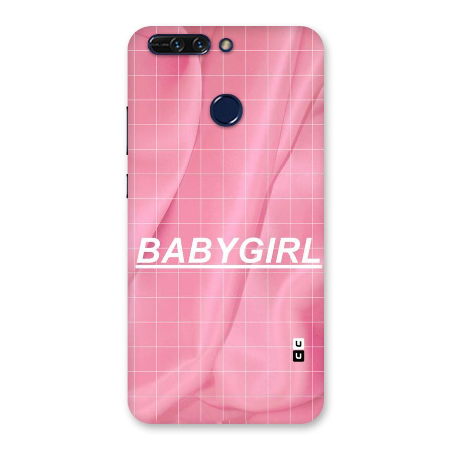 Baby Girl Check Back Case for Honor 8 Pro
