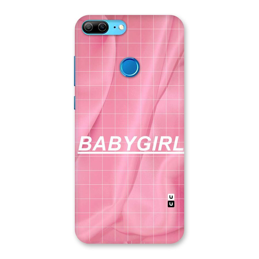 Baby Girl Check Back Case for Honor 9 Lite
