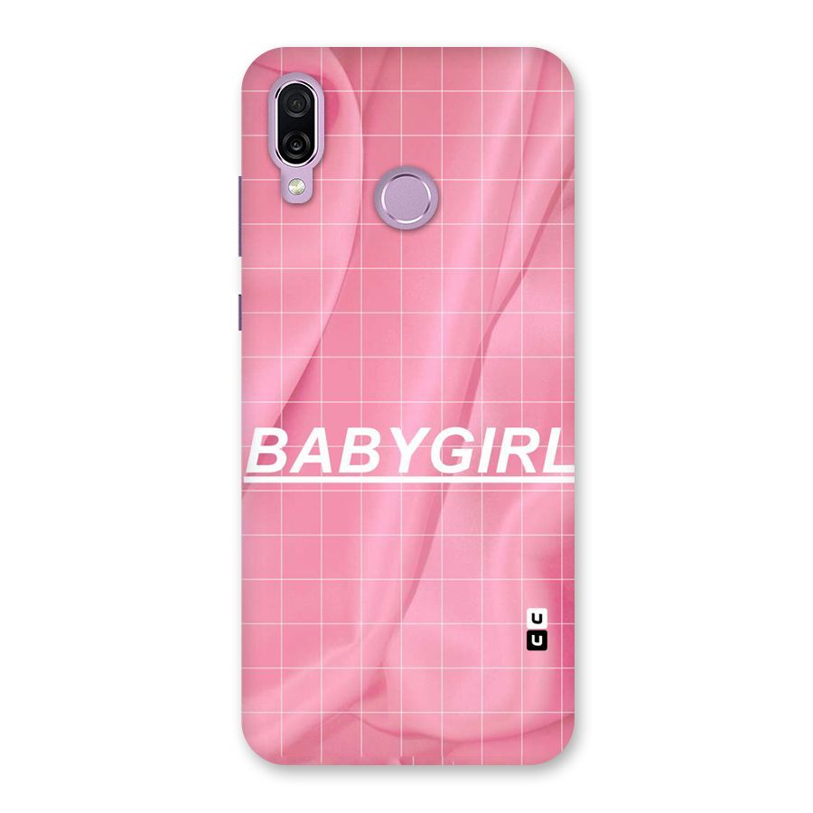 Baby Girl Check Back Case for Honor Play