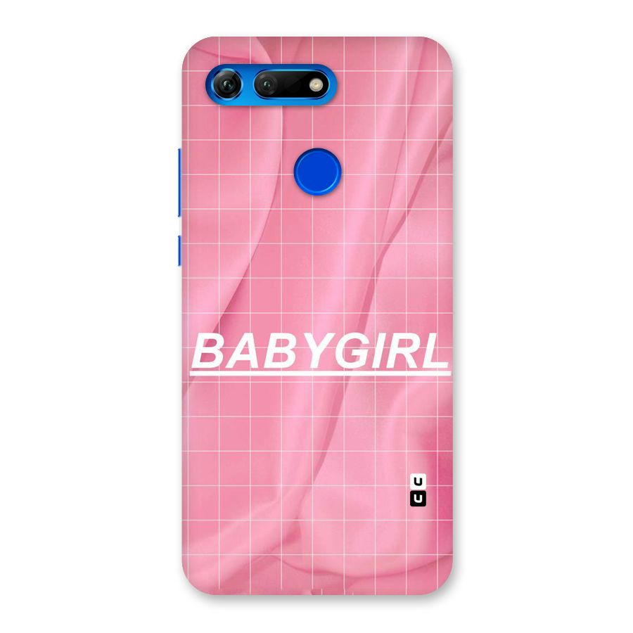 Baby Girl Check Back Case for Honor View 20