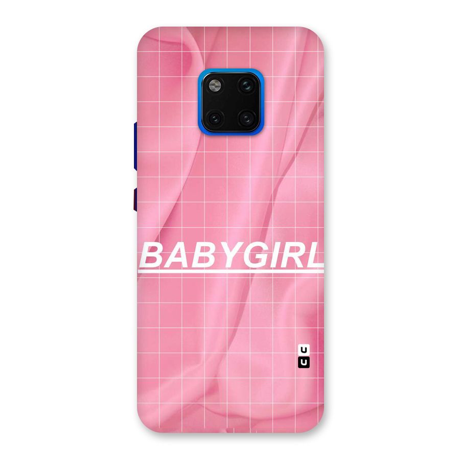 Baby Girl Check Back Case for Huawei Mate 20 Pro