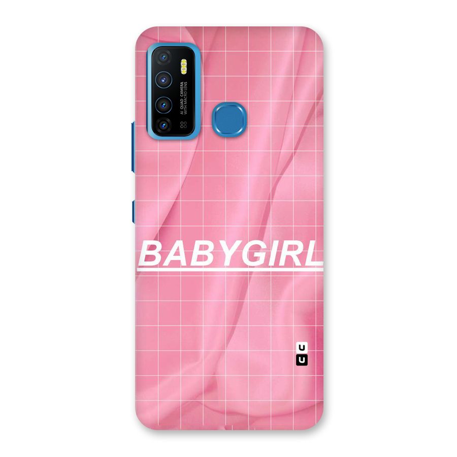 Baby Girl Check Back Case for Infinix Hot 9