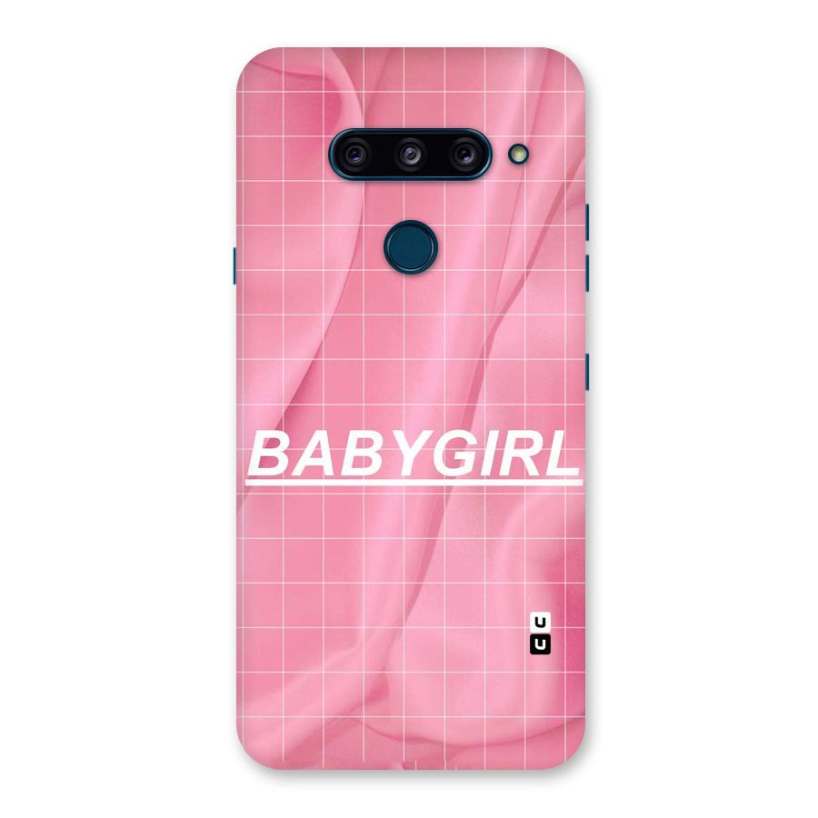 Baby Girl Check Back Case for LG  V40 ThinQ