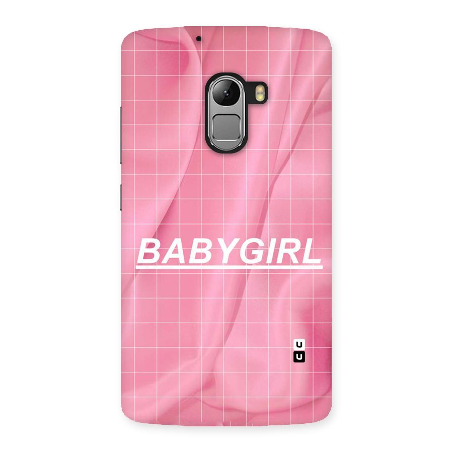 Baby Girl Check Back Case for Lenovo K4 Note