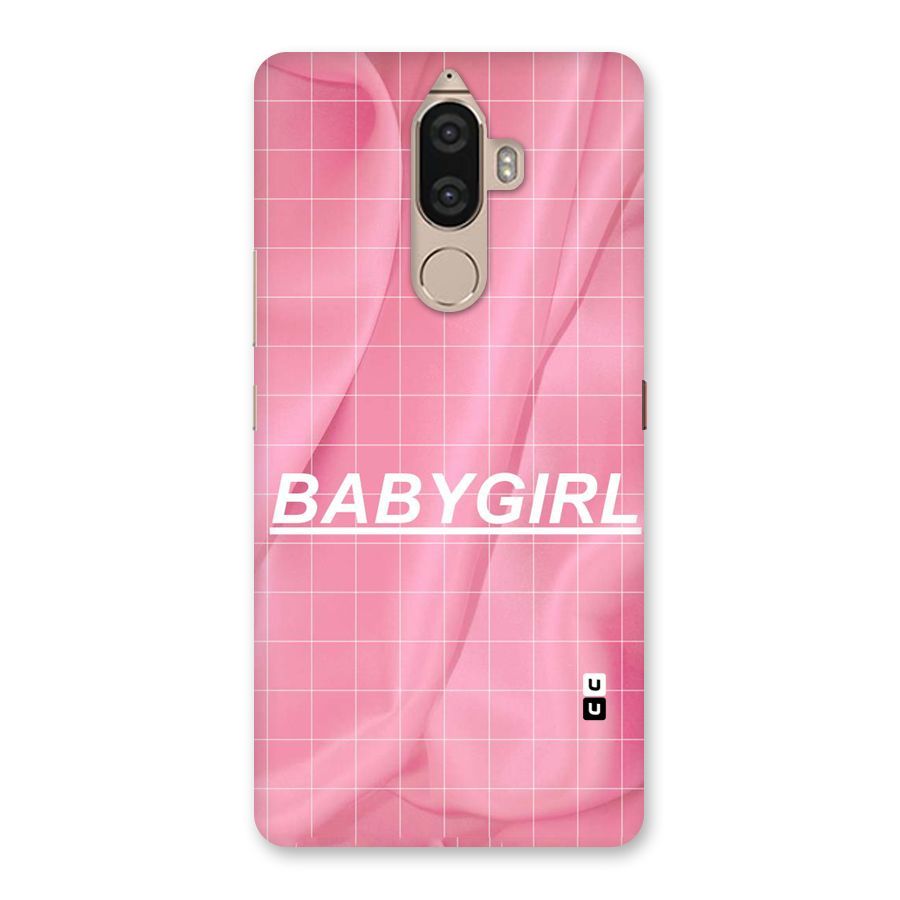 Baby Girl Check Back Case for Lenovo K8 Note