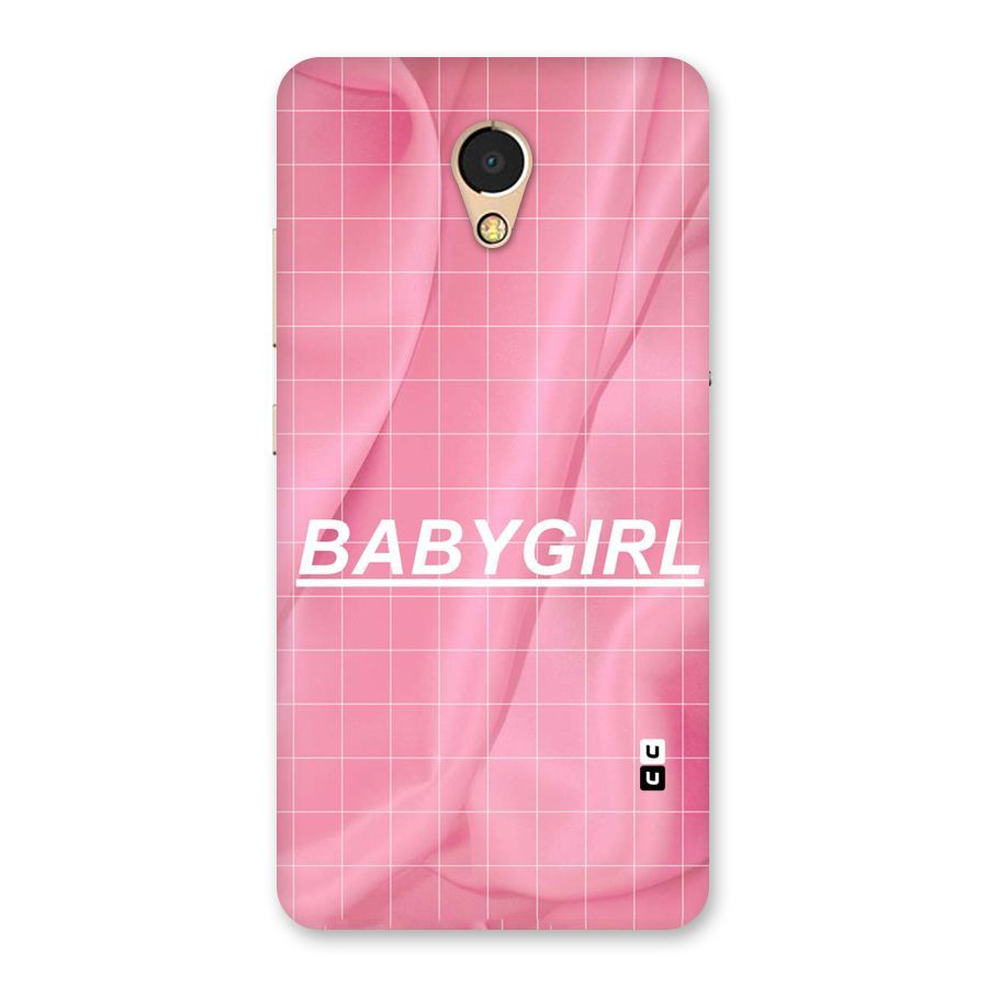 Baby Girl Check Back Case for Lenovo P2