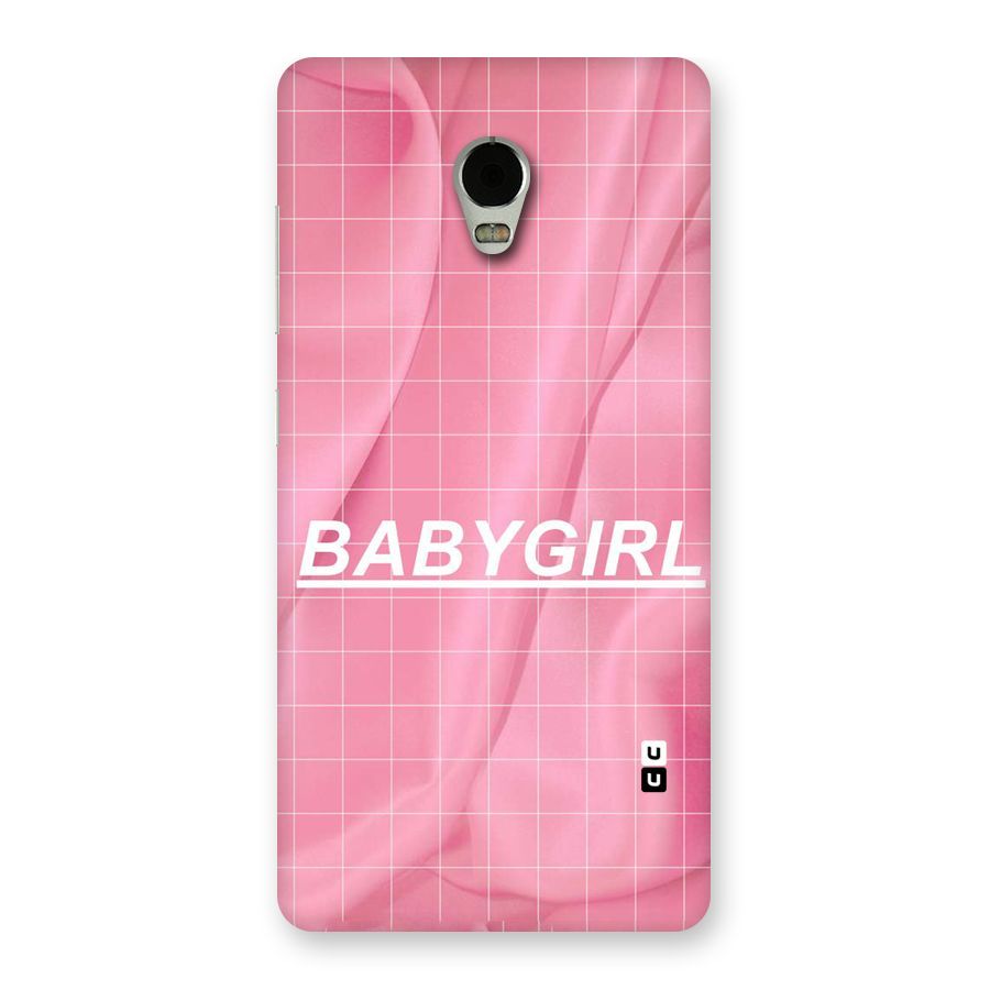 Baby Girl Check Back Case for Lenovo Vibe P1