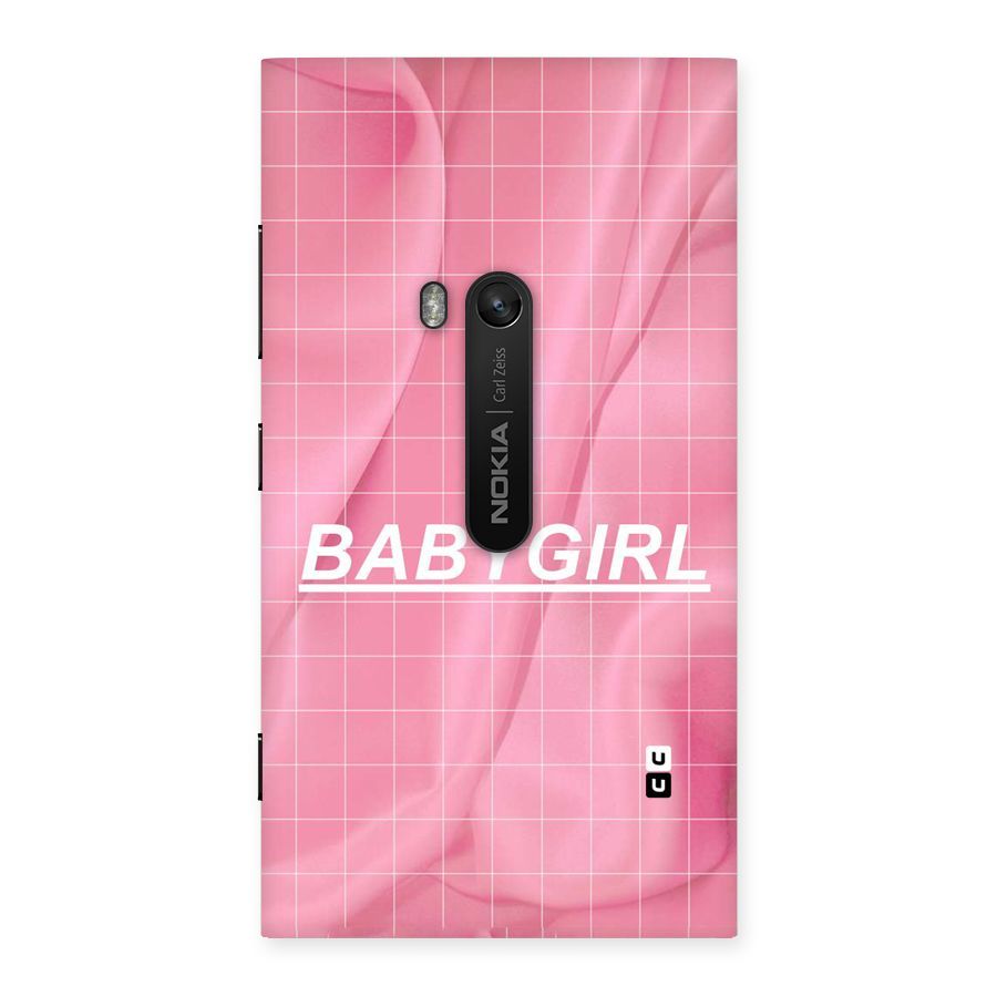 Baby Girl Check Back Case for Lumia 920