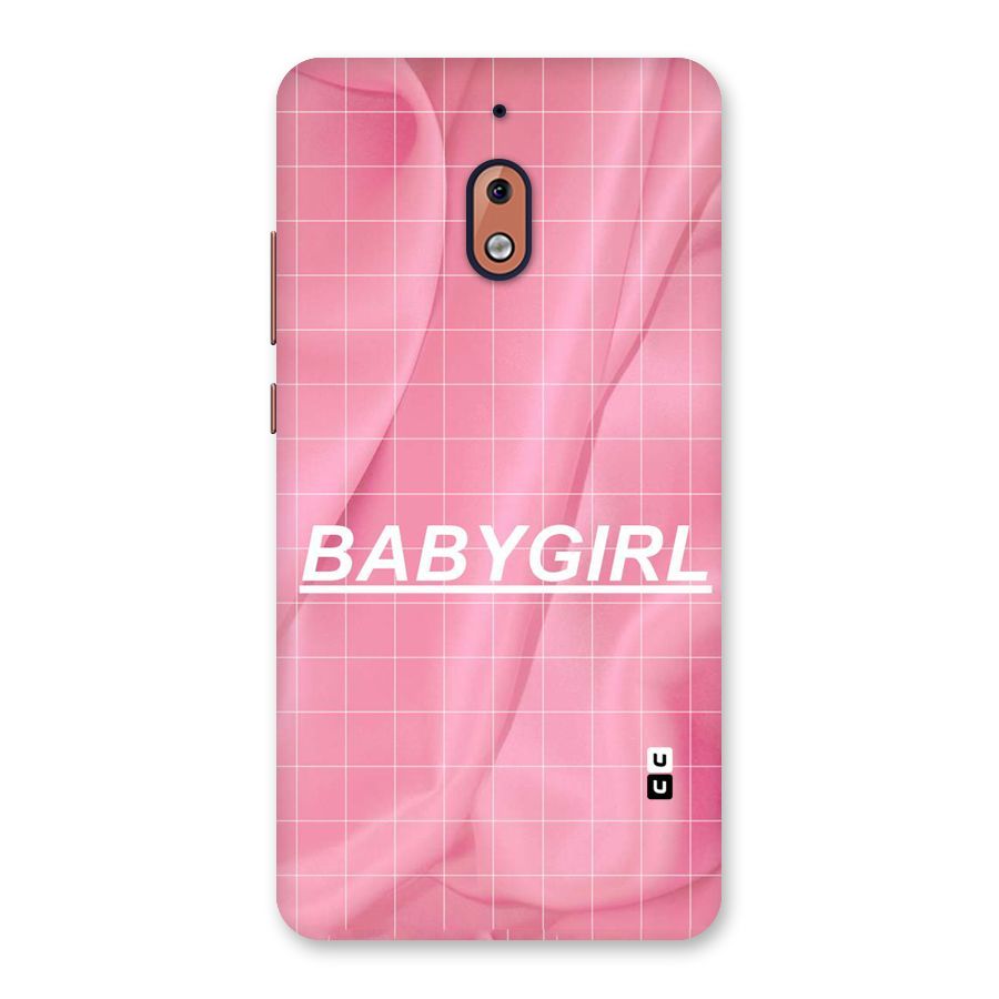 Baby Girl Check Back Case for Nokia 2.1