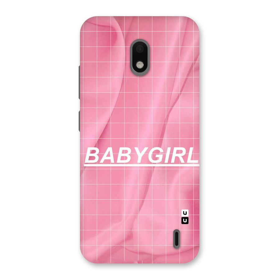 Baby Girl Check Back Case for Nokia 2.2