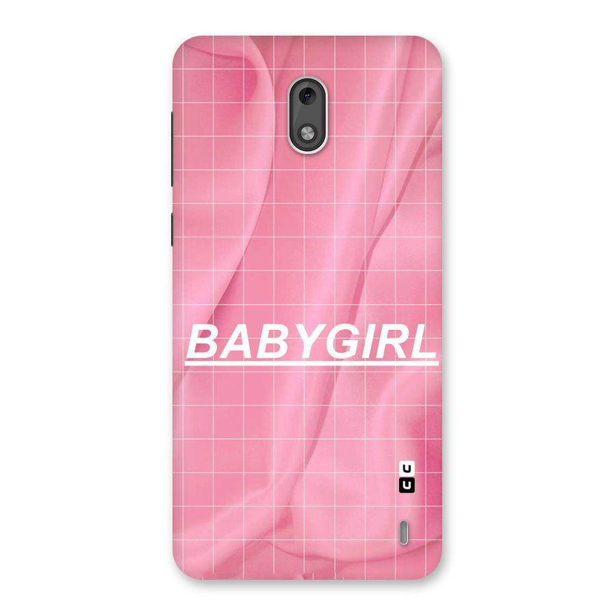 Baby Girl Check Back Case for Nokia 2