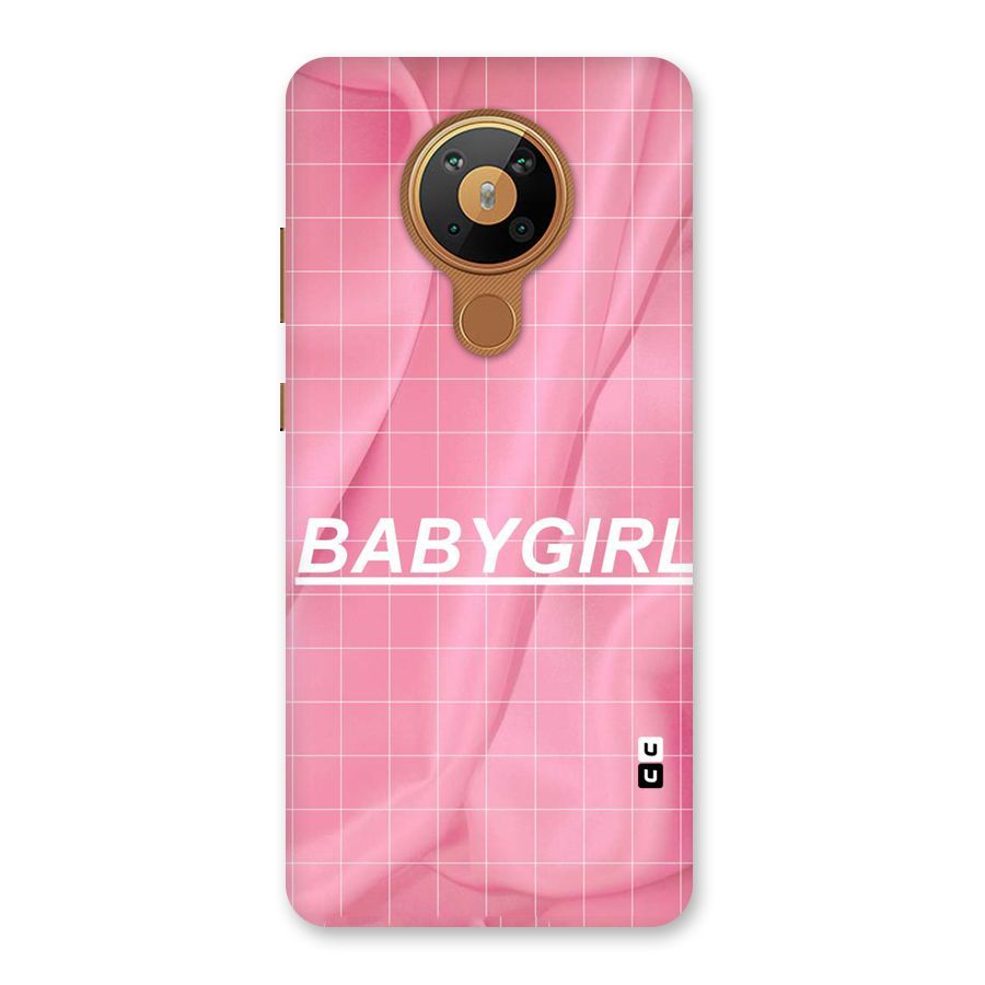 Baby Girl Check Back Case for Nokia 5.3