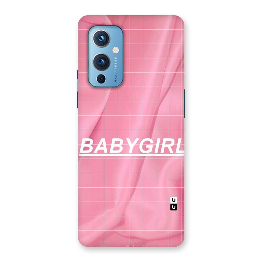 Baby Girl Check Back Case for OnePlus 9